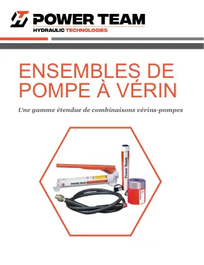 Première page de la documentation fabricant: Power Team HT_CPS_0425_FR – Brochure