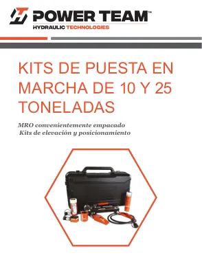 Première page de la documentation fabricant: Power Team HT_PT_SK_0425_ES(MX) – Brochure