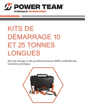 Première page de la documentation fabricant: Power Team HT_PT_SK_0425_FR – Brochure