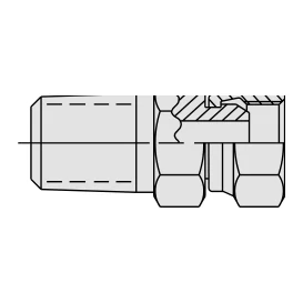 Power Team Racor hidráulico – Dibujo técnico