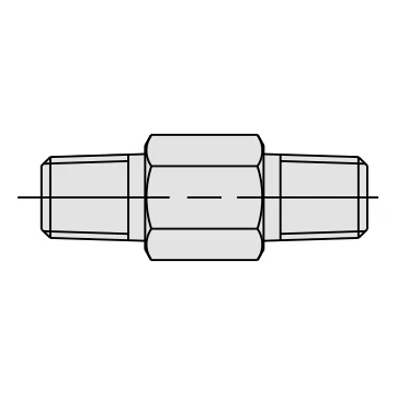Power Team Racor hidráulico – Dibujo técnico